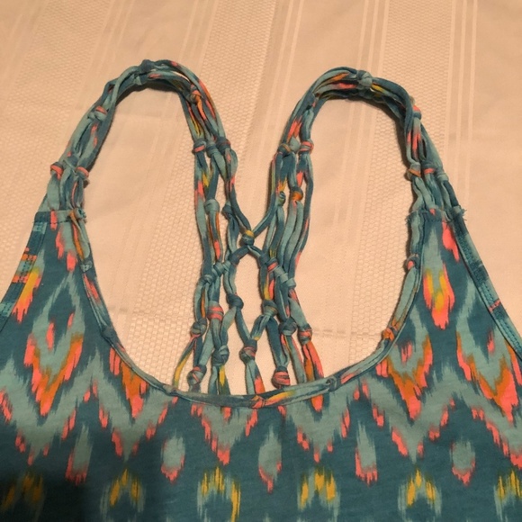 Garage medium size camisole top, Aztec looking colours, used but excellent shape - Picture 3 of 6